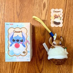 Miniso Dessert Stitch Blind Box Bag Charm - Coconut Shaved Ice